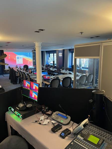 Audience arbitrale sur Paris prestataire audiovisuel